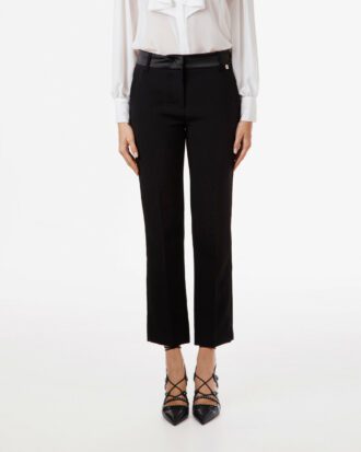 Pantalone profili in raso