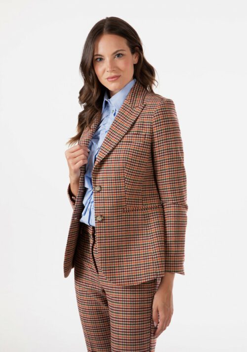 Blazer pied de poule