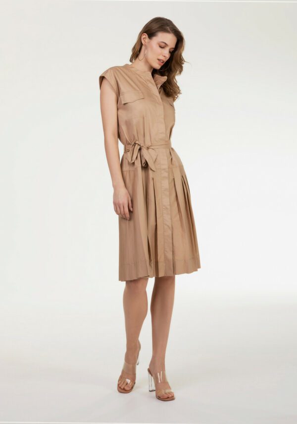 Abito midi in cotone
