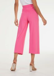 Pantalone cropped in felpa - immagine 2