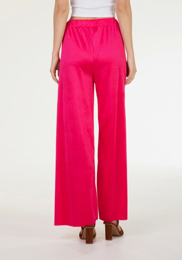 Pantalone in crepe de chine