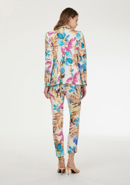 Tailleur stampa fiori