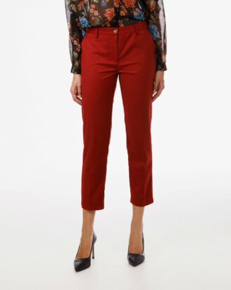 Pantalone straight flanella