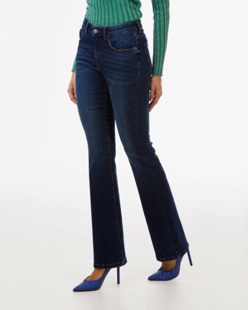 Jeans flare peonia
