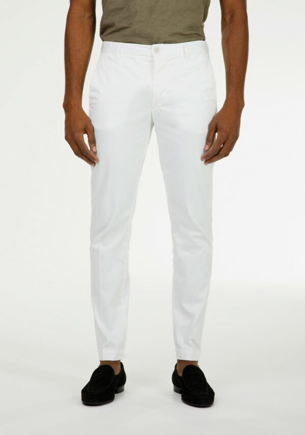 Pantalone regular fit pima cotton