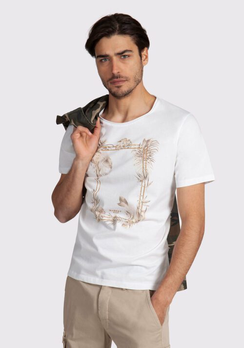 T-shirt stampa tropical