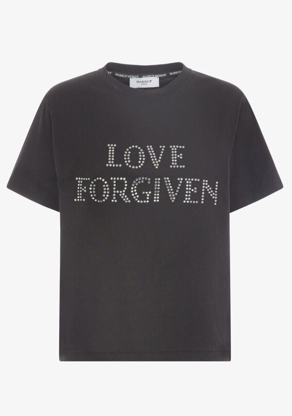 T-shirt over love forgiven