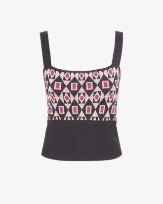 Top jacquard