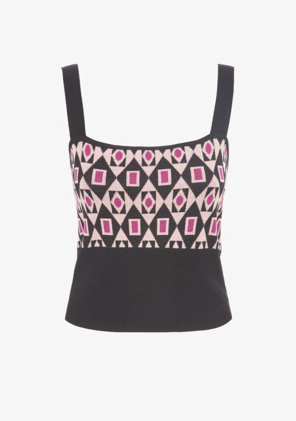Top jacquard