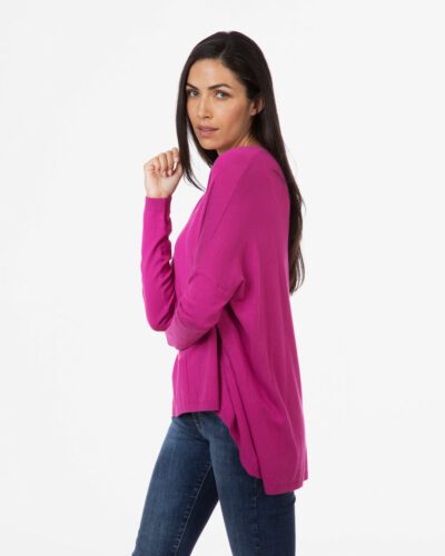 Maglia over scollo a v