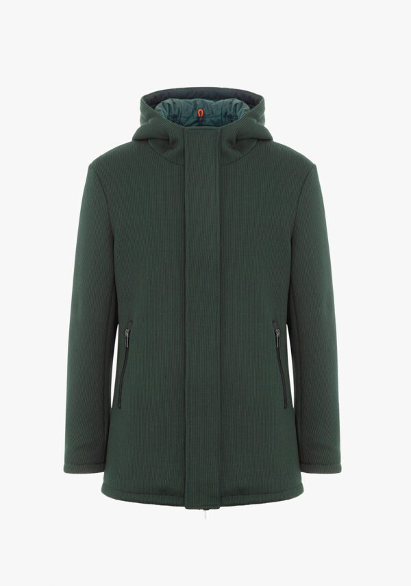 Parka in maglia tecnica