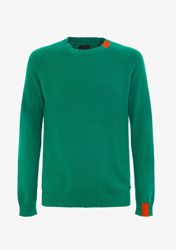 Pullover con inserti