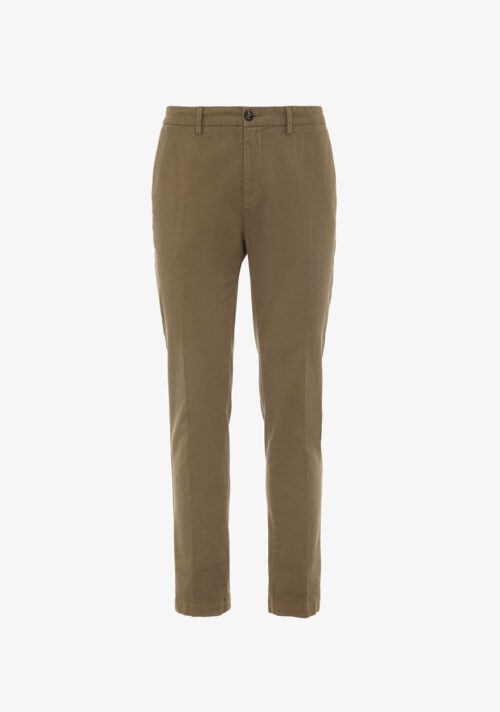 Pantaloni regular fit dobby