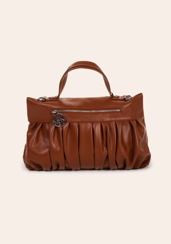 Borsa a mano arricciata