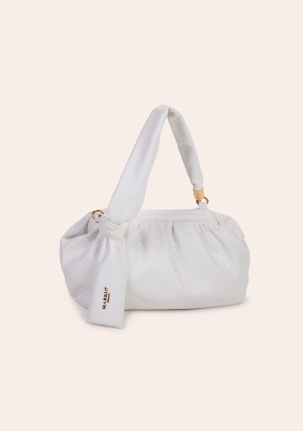 Borsa a spalla intrecciata