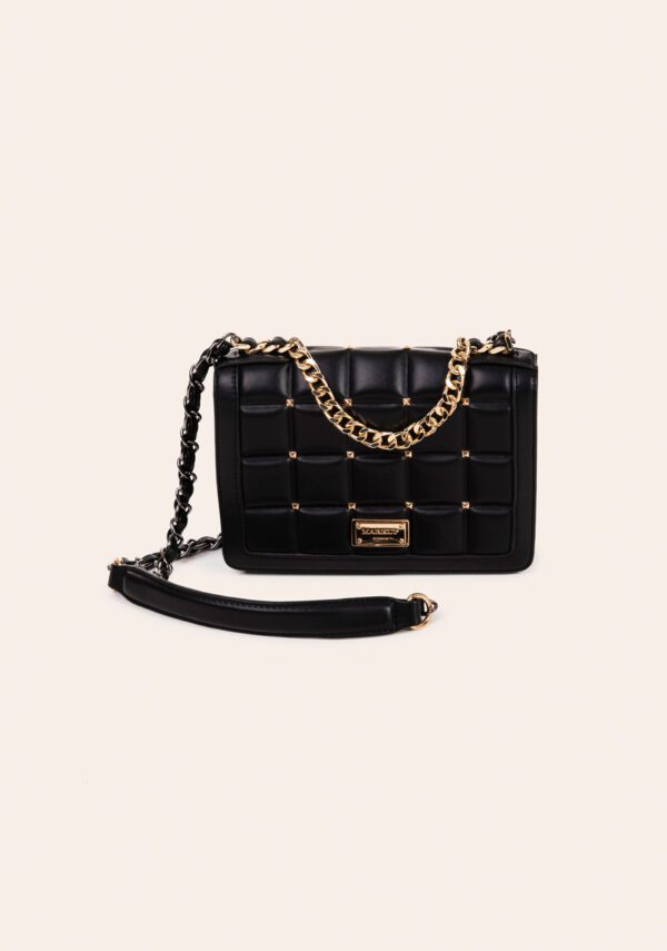 Borsa tracolla con borchie