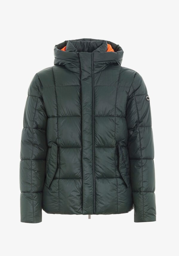 Giubbino nylon con cappuccio