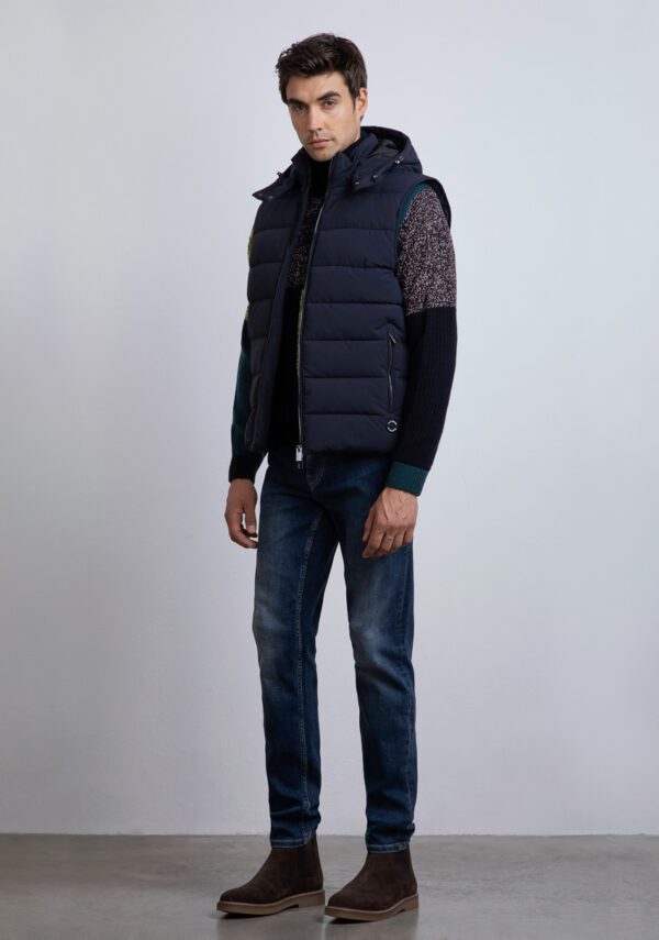 Smanicato trapuntato softshell