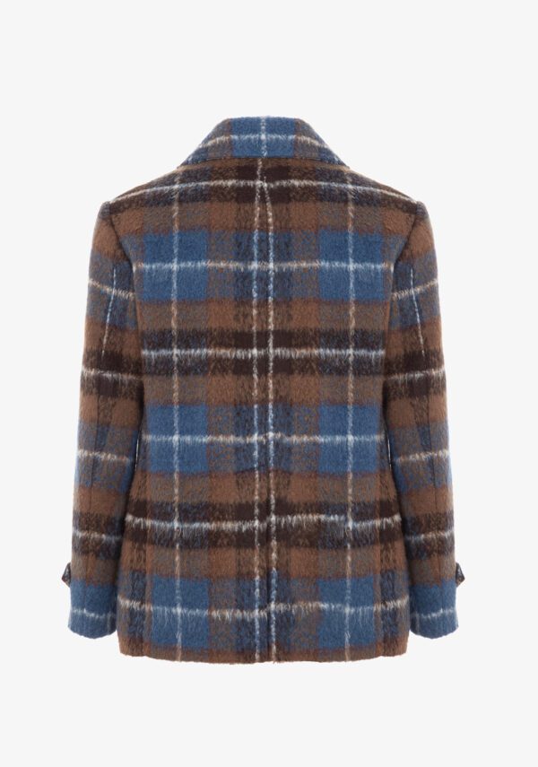 Peacoat a quadri