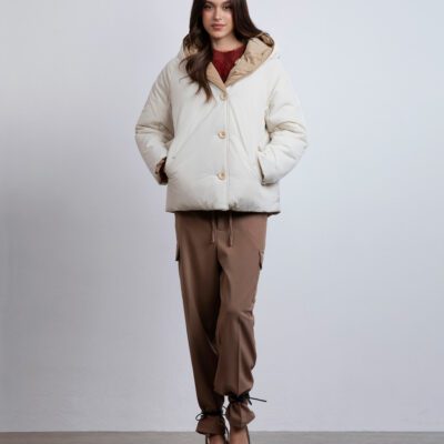 Giubbino reversibile twill