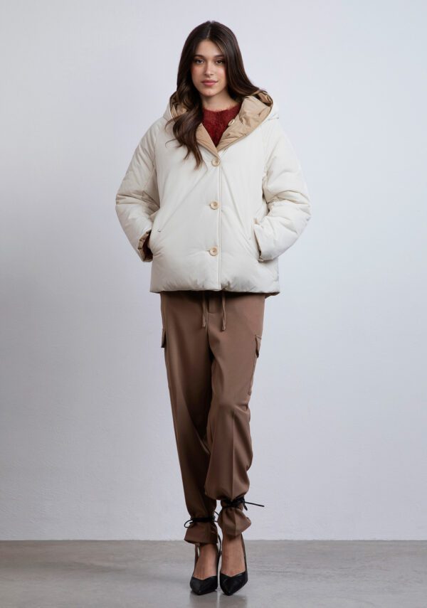 Giubbino reversibile twill
