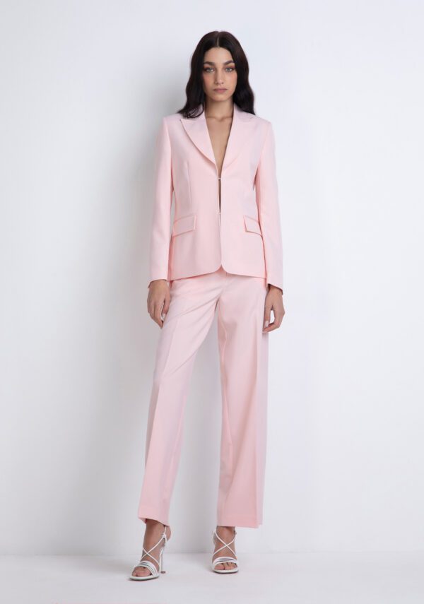 Tailleur in tessuto bielastico