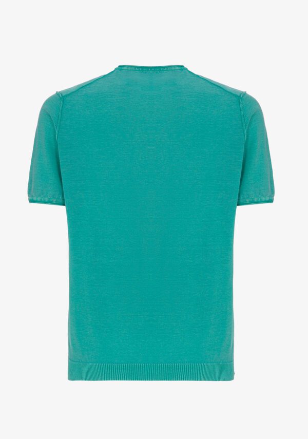 Maglia girocollo in lino