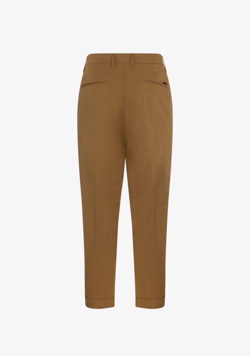 Pantaloni cropped pima cotton