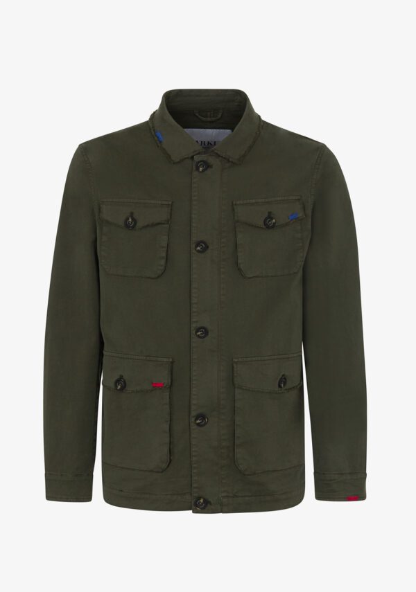 Overshirt in twill