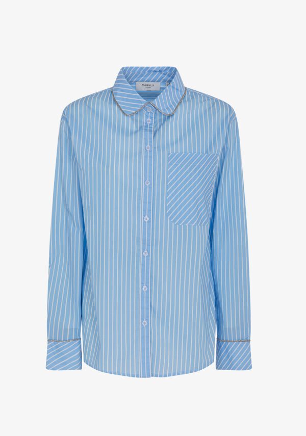 Camicia manica lunga con strass