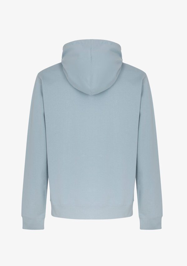 Felpa cappuccio con zip basic