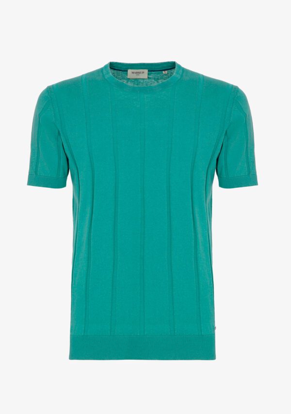 Maglia coste larghe