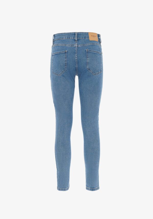 Jeans denim skinny lavaggio chiaro