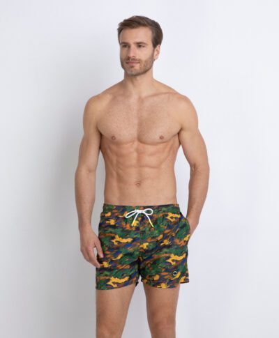 Boxer mare stampa camouflage