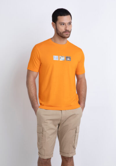 T-shirt jersey con stampa