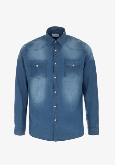 Camicia denim botton down