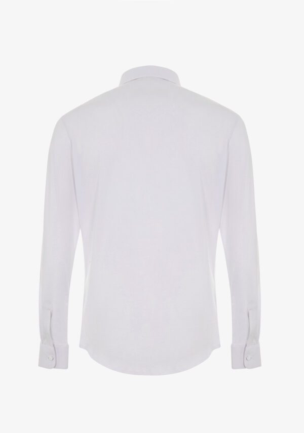 Camicia collo francese manica lunga