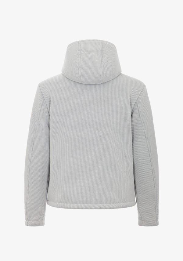 Parka corto in maglia