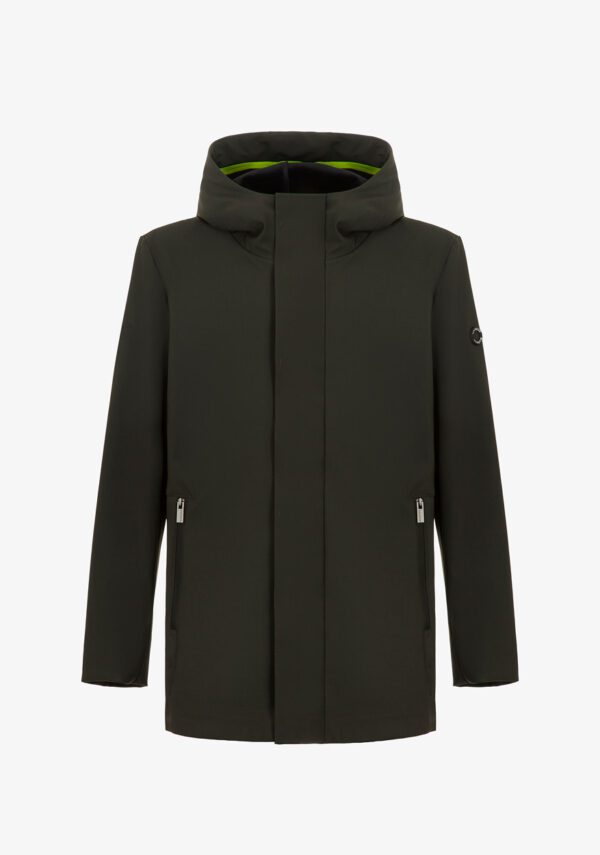 Parka softshell in velluto