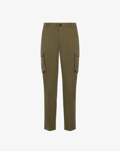 Pantalone cargo twill