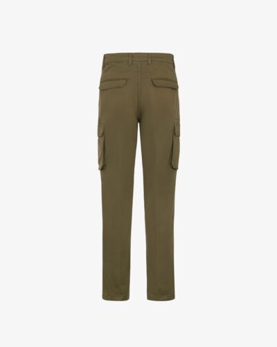 Pantalone cargo twill