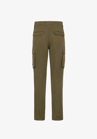 Pantalone cargo twill