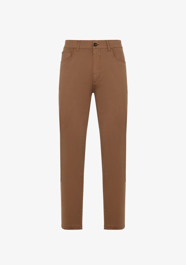 Pantalone twill cinque tasche