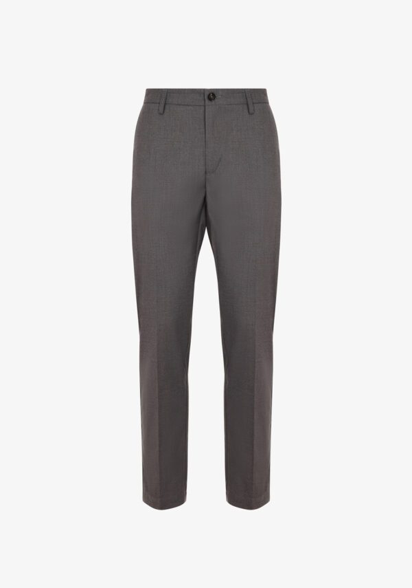 Pantalone regular flanella