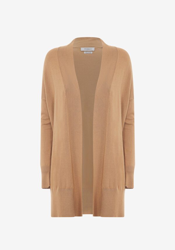 Cardigan lungo aperto
