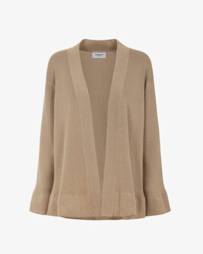 Cardigan a coste lurex