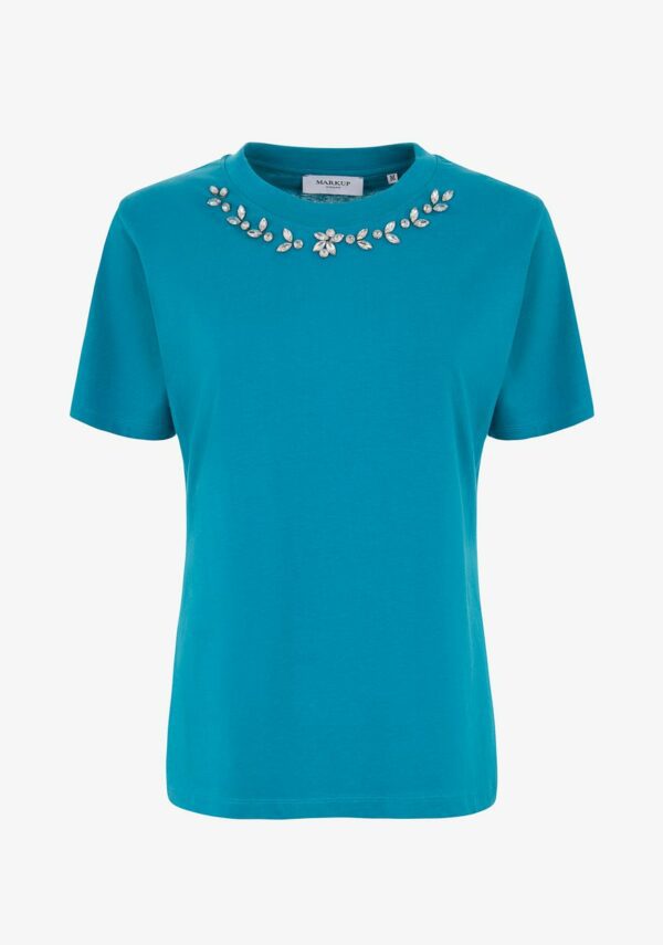 T-shirt con pietre