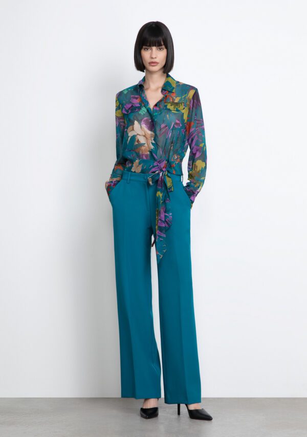 Camicia stampa fiori