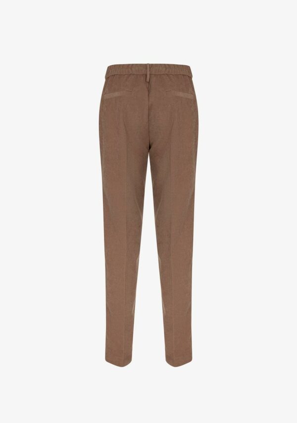 Pantalone velluto diagonale