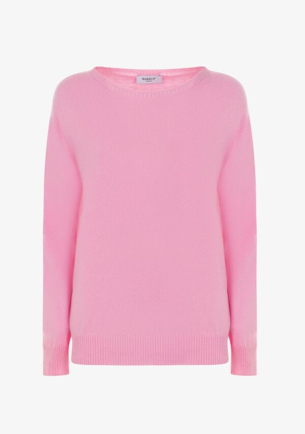 Girocollo misto cashmere